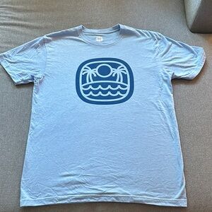 Blue Graphic Tee